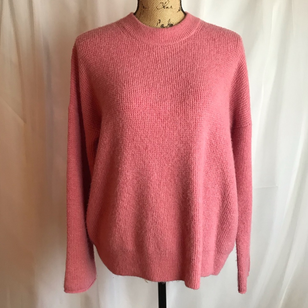 J Crew Point Sur Button Back Sweater K4645
